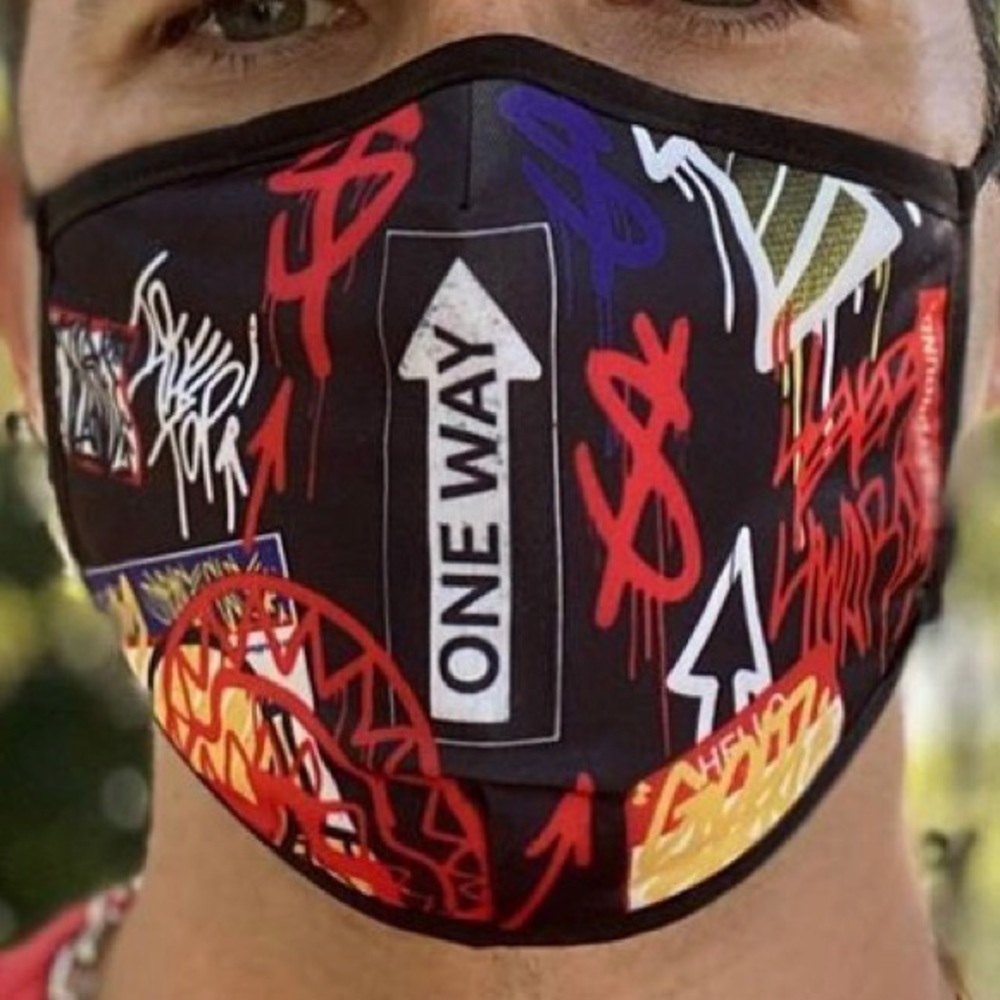 ONE WAY NEW FaceMask Sprayground
